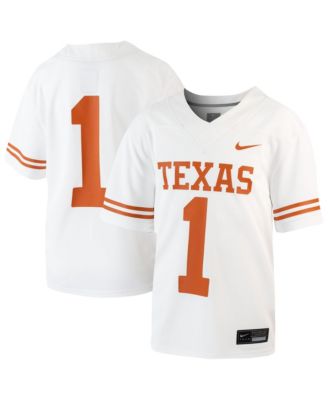 Toddler White Texas Longhorns Replica Football Jersey