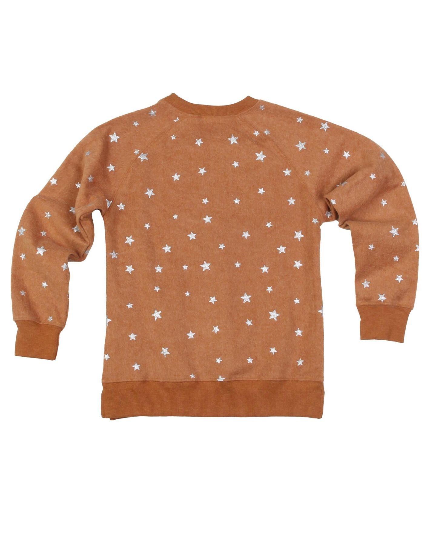 Толстовка Wes & Willy Texas Orange Texas Longhorns Shimmer Star Reverse Fleece для девочек — фото 2
