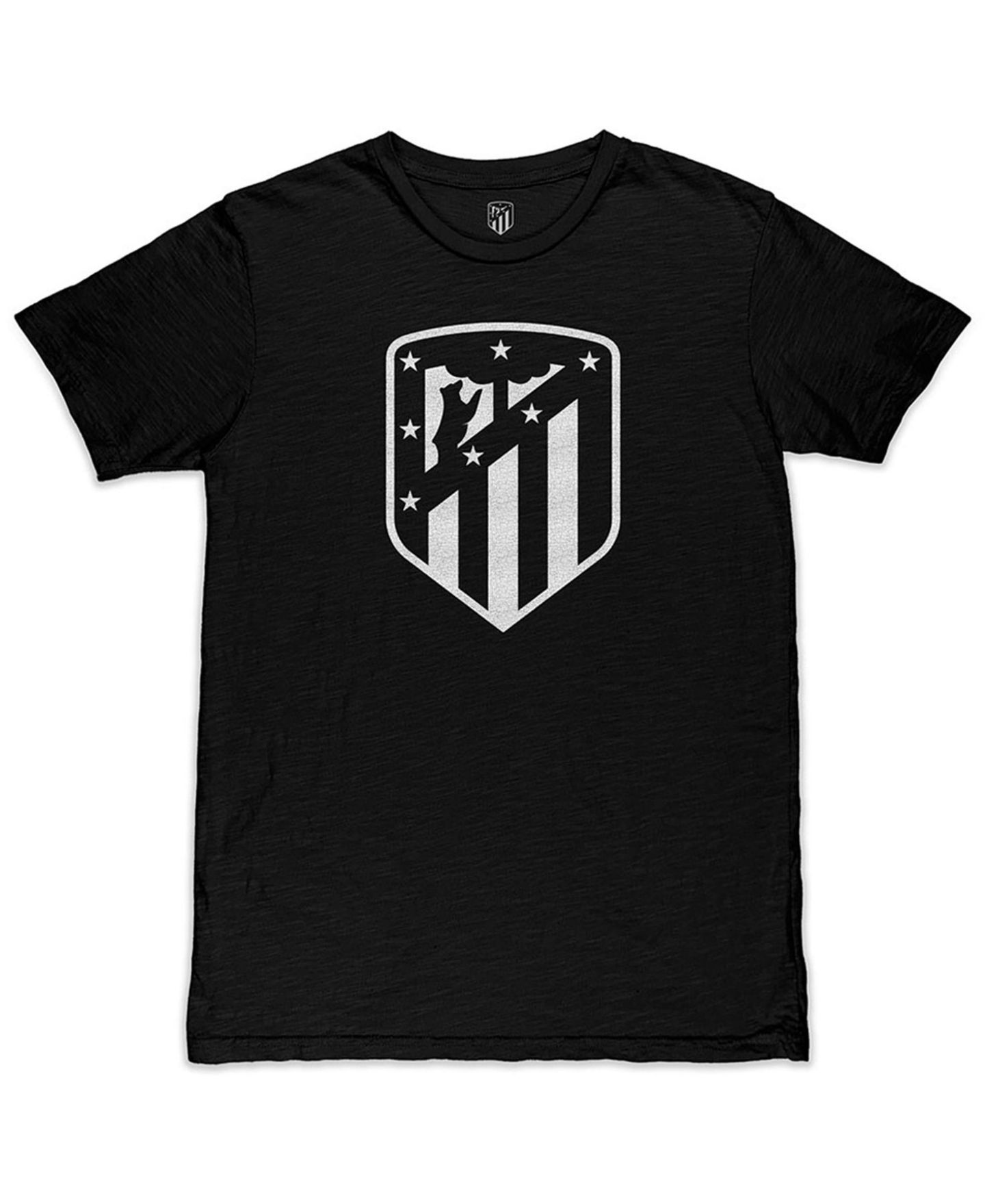 Мужская футболка 1863FC Black Atletico de Madrid Mono Crest Slub — фото 2