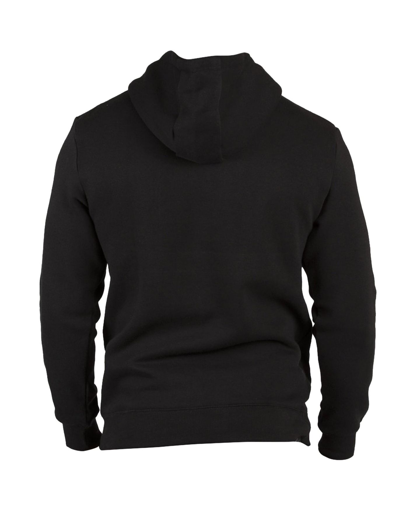 Мужское худи 1863FC Black Fulham Monochrome Badge Fleece Pullover — фото 3