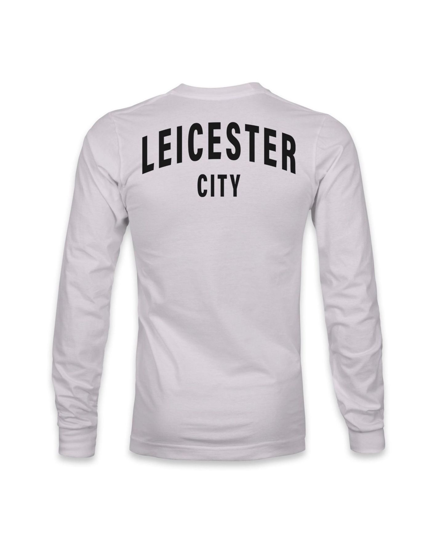 Мужская футболка 1863FC Silver Leicester City Team Arch Long-Sleeve — фото 3