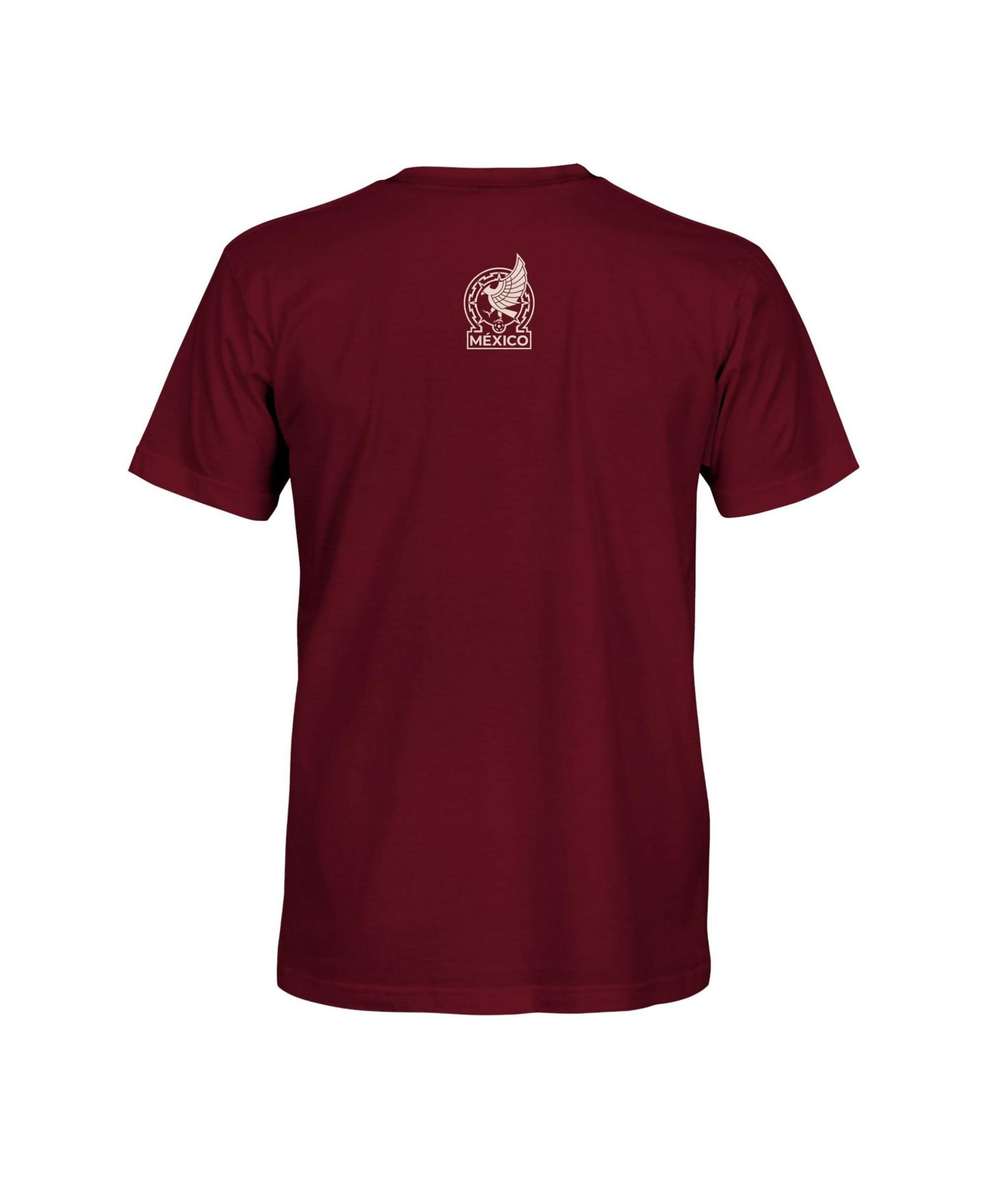 Мужская футболка 1863FC Maroon Mexico National Team Script — фото 3