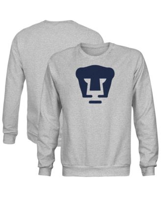 Men's Gray Pumas Mono Badge Sweatshirt