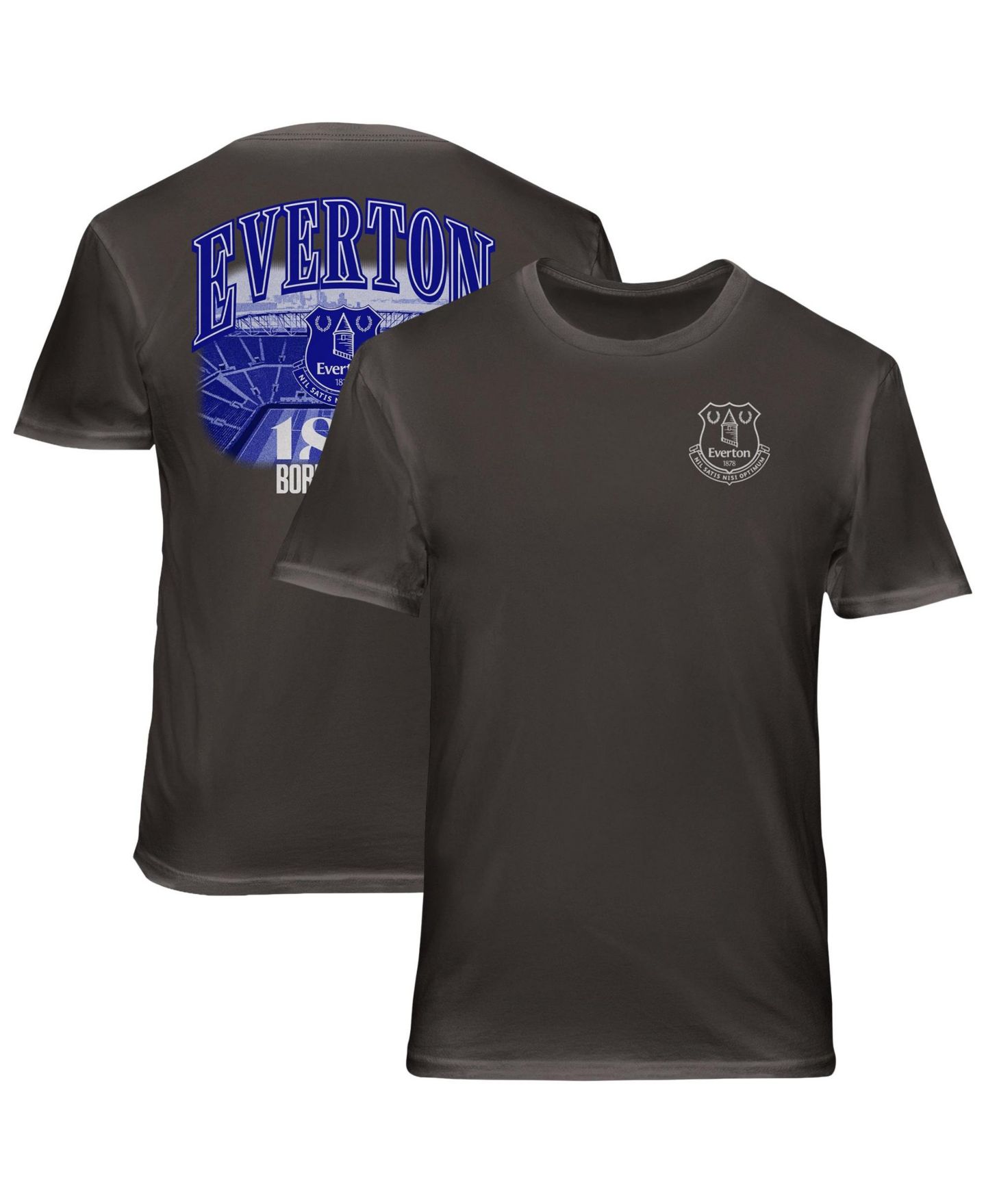 Мужская футболка 1863FC Gray Everton Wordmark Cotton — фото 1