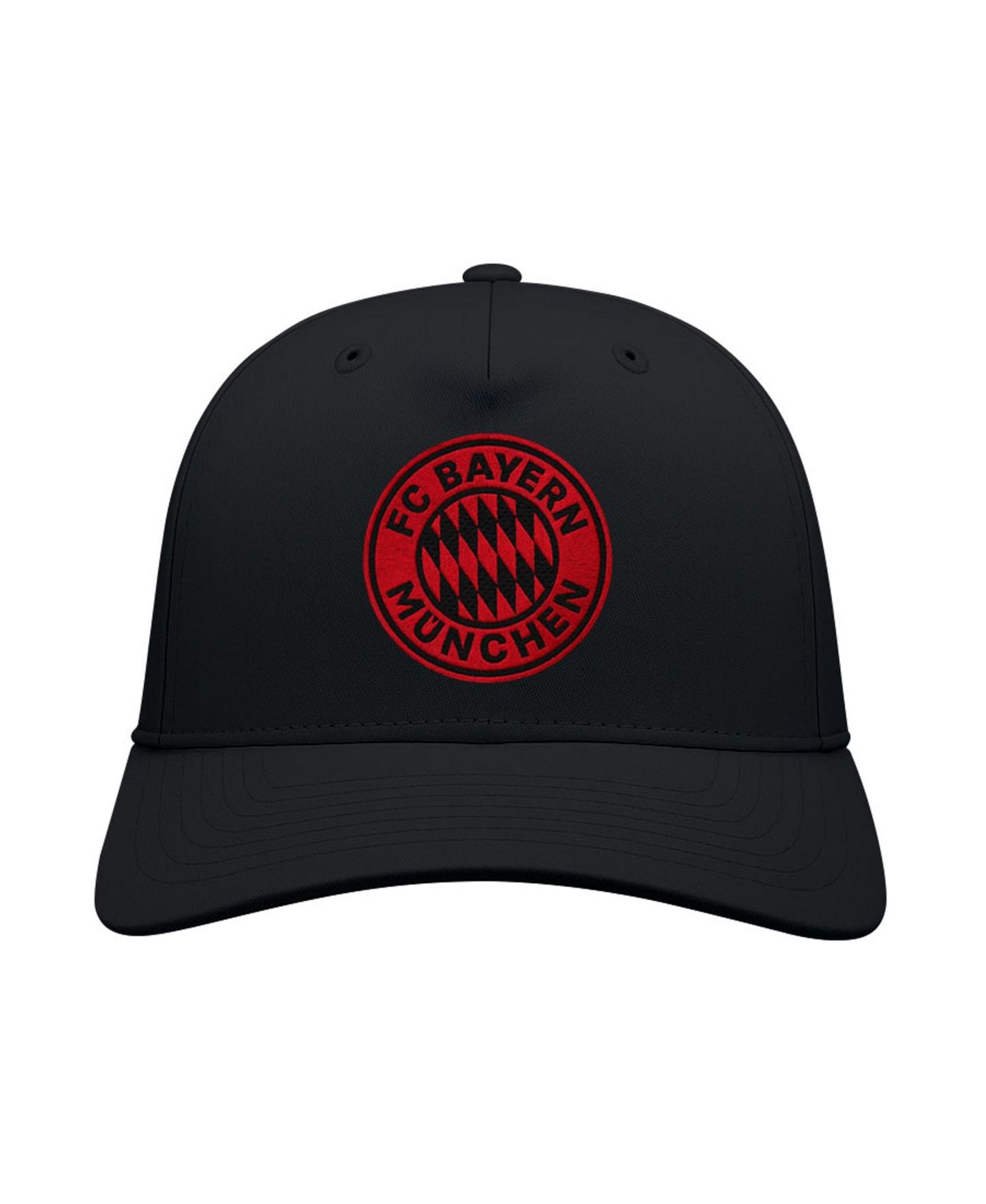 Мужская кепка 1863FC Black Bayern Munich Mono Badge High Point Adjustable Hat — фото 2