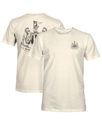 Men's Cream Newcastle United Big Logo Heavyweight T-Shirt