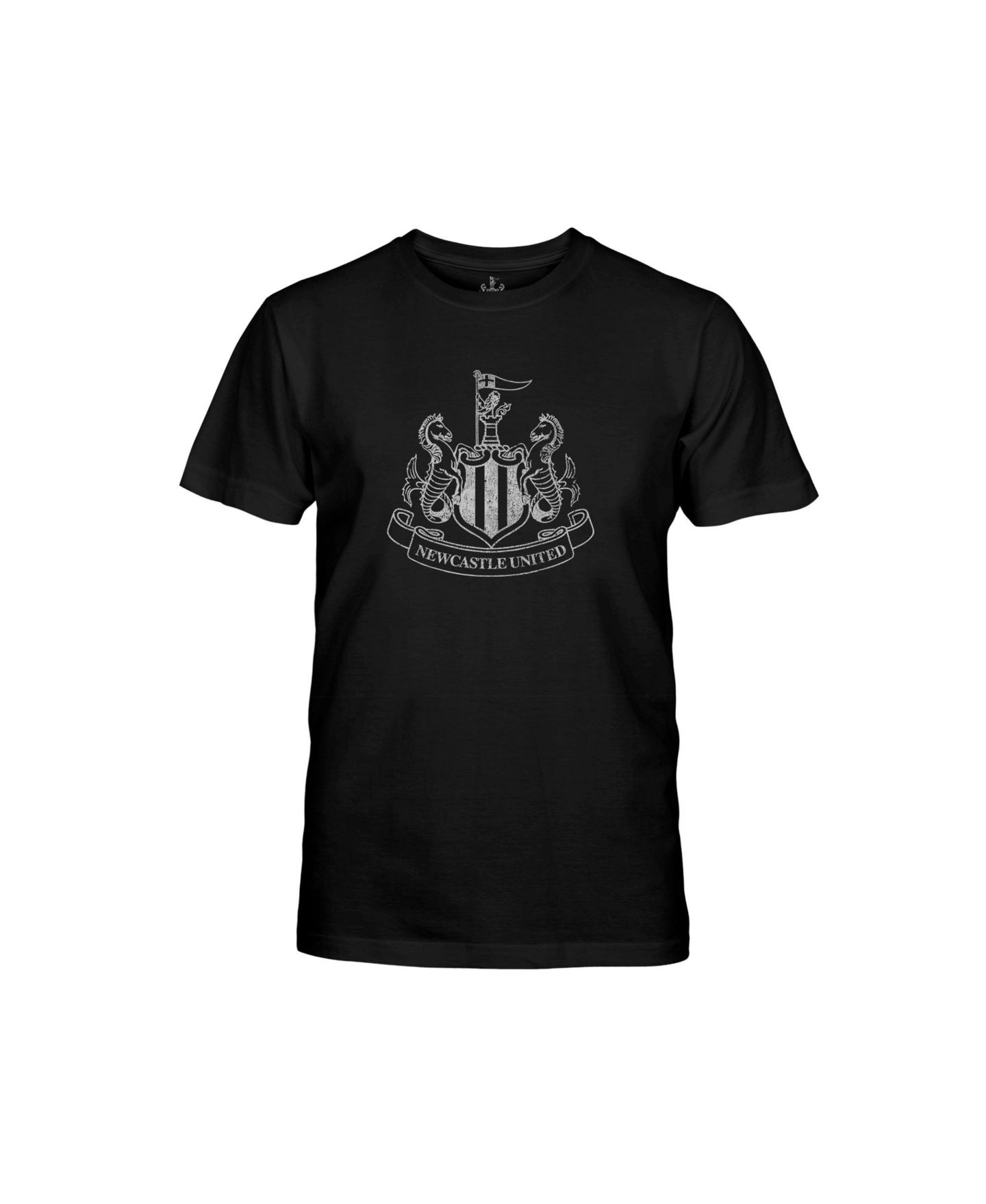 Детская футболка 1863FC Black Newcastle United Mono Badge — фото 2