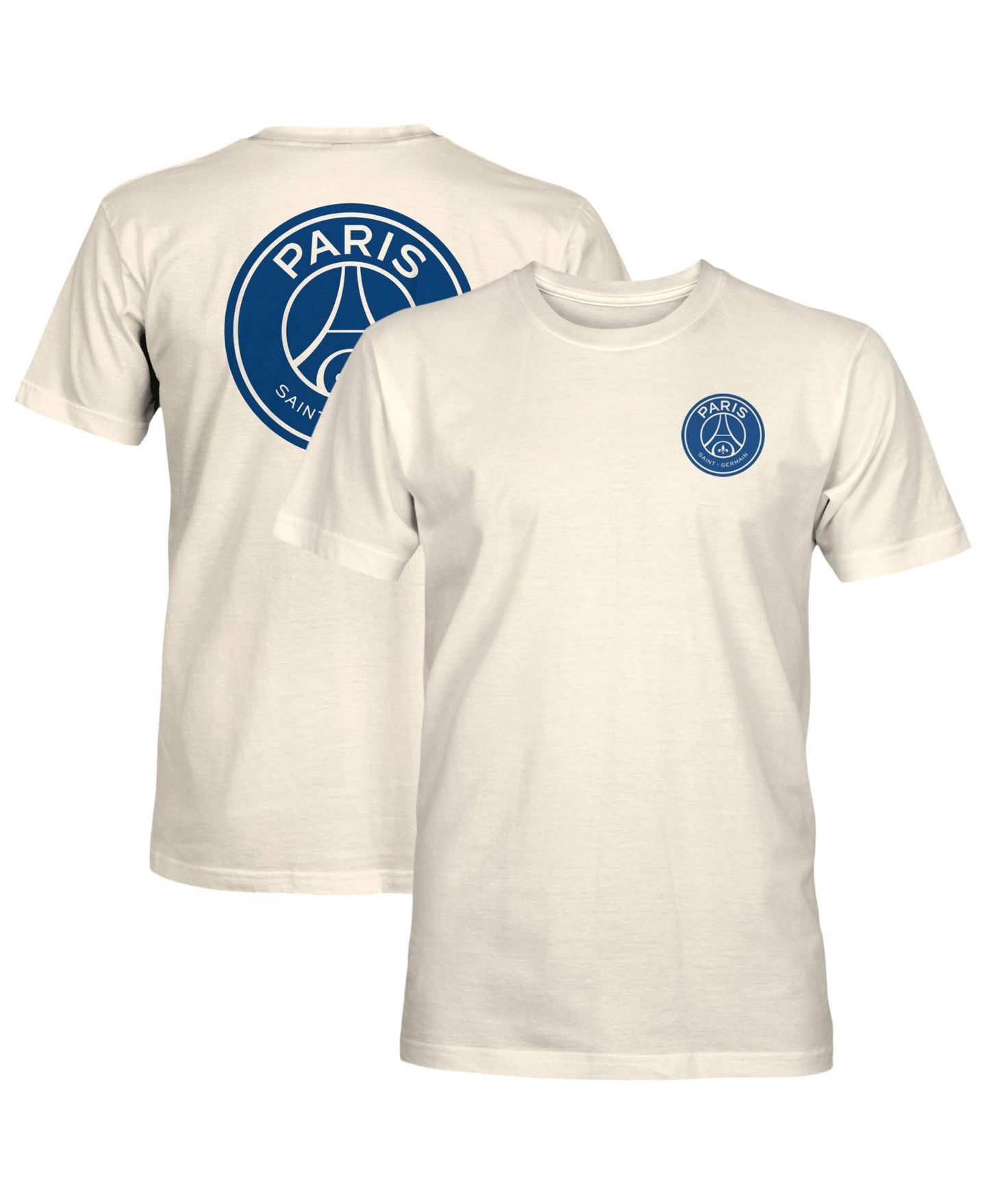 Мужская футболка 1863FC Cream Paris Saint-Germain Big Logo Heavyweight — фото 1