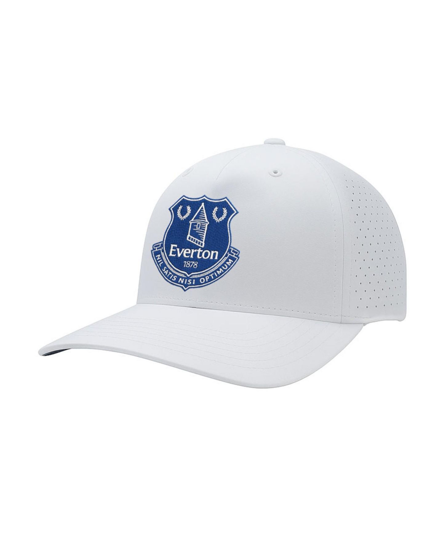 Мужская кепка 1863FC White Everton Mono Badge High Point Adjustable Hat — фото 4