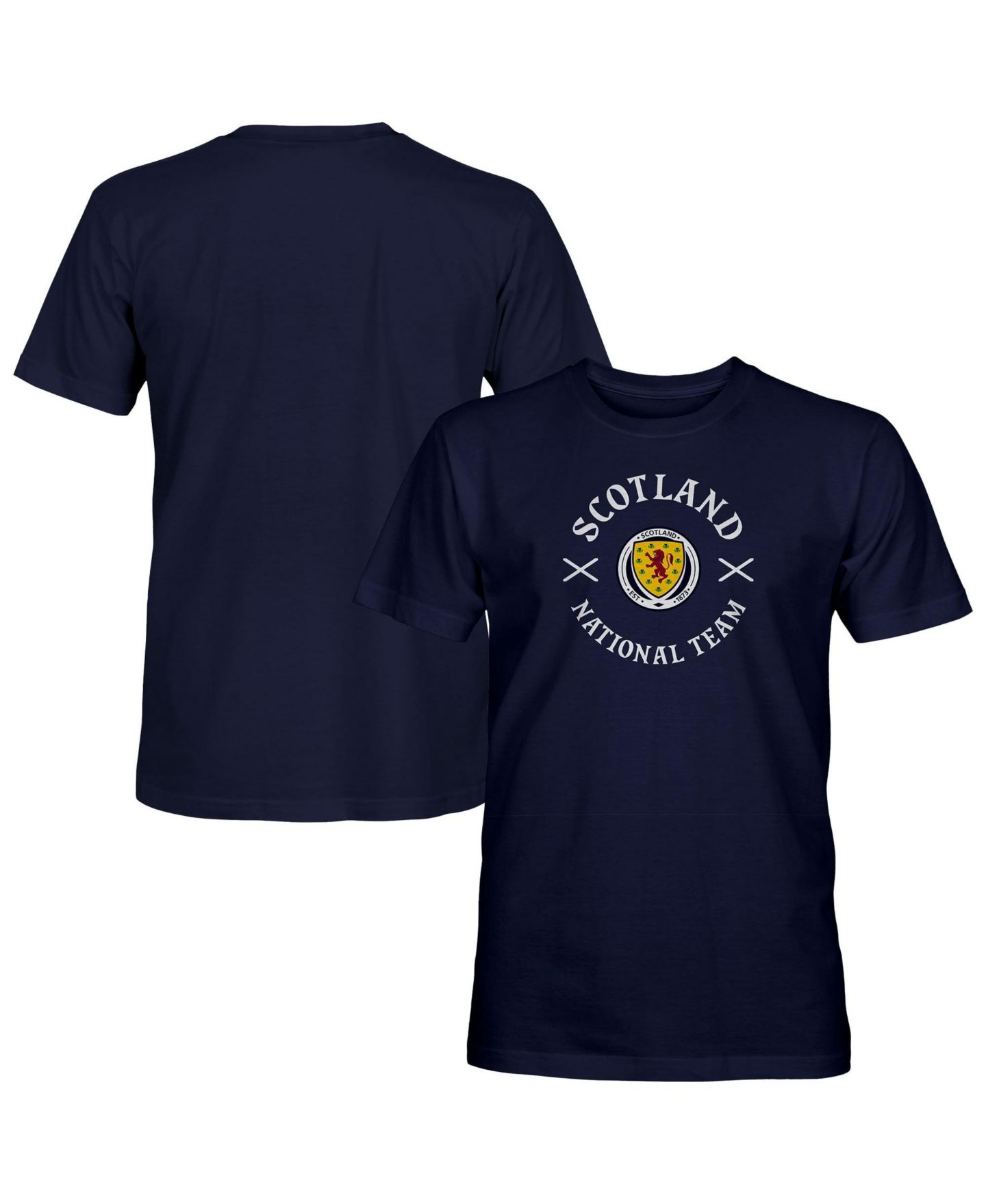Мужская футболка 1863FC Navy Scotland National Team Established Location — фото 1