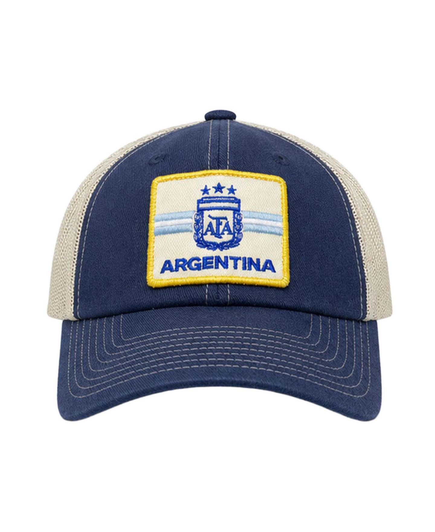 Мужская кепка 1863FC Royal Argentina National Team Wordmark Patch Off Road Adjustable Hat — фото 3