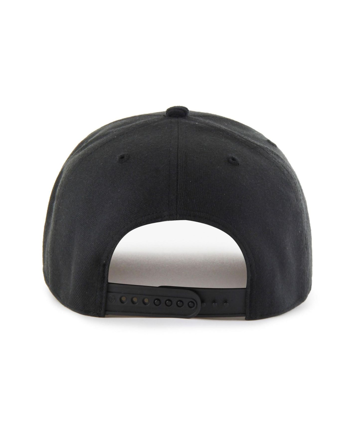 Мужская кепка '47 Brand Black Miami Heat Nothing But Net Hitch Adjustable Hat — фото 3
