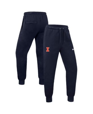 Men's Navy Illinois Fighting Illini Club Fleece Joggers