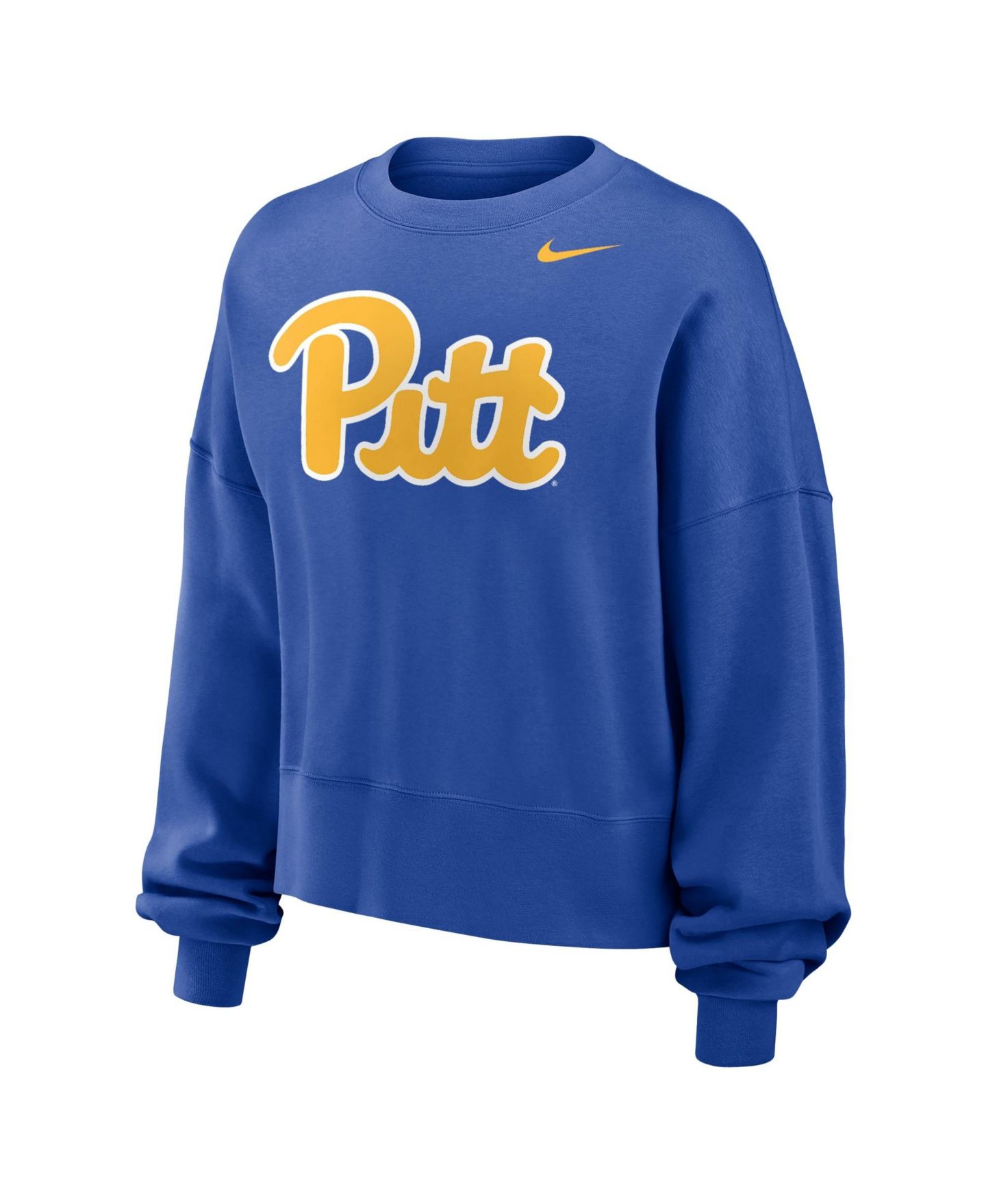 Женская толстовка Nike Royal Pitt Panthers Phoenix Fleece Pullover — фото 2