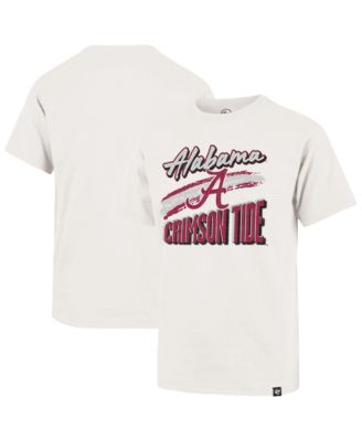 Big Boys' and Girls' Cream Alabama Crimson Tide Dime Time Franklin T-Shirt