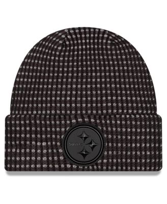 Men's Black Pittsburgh Steelers 2026 Sideline Cold Weather Cuffed Knit Hat