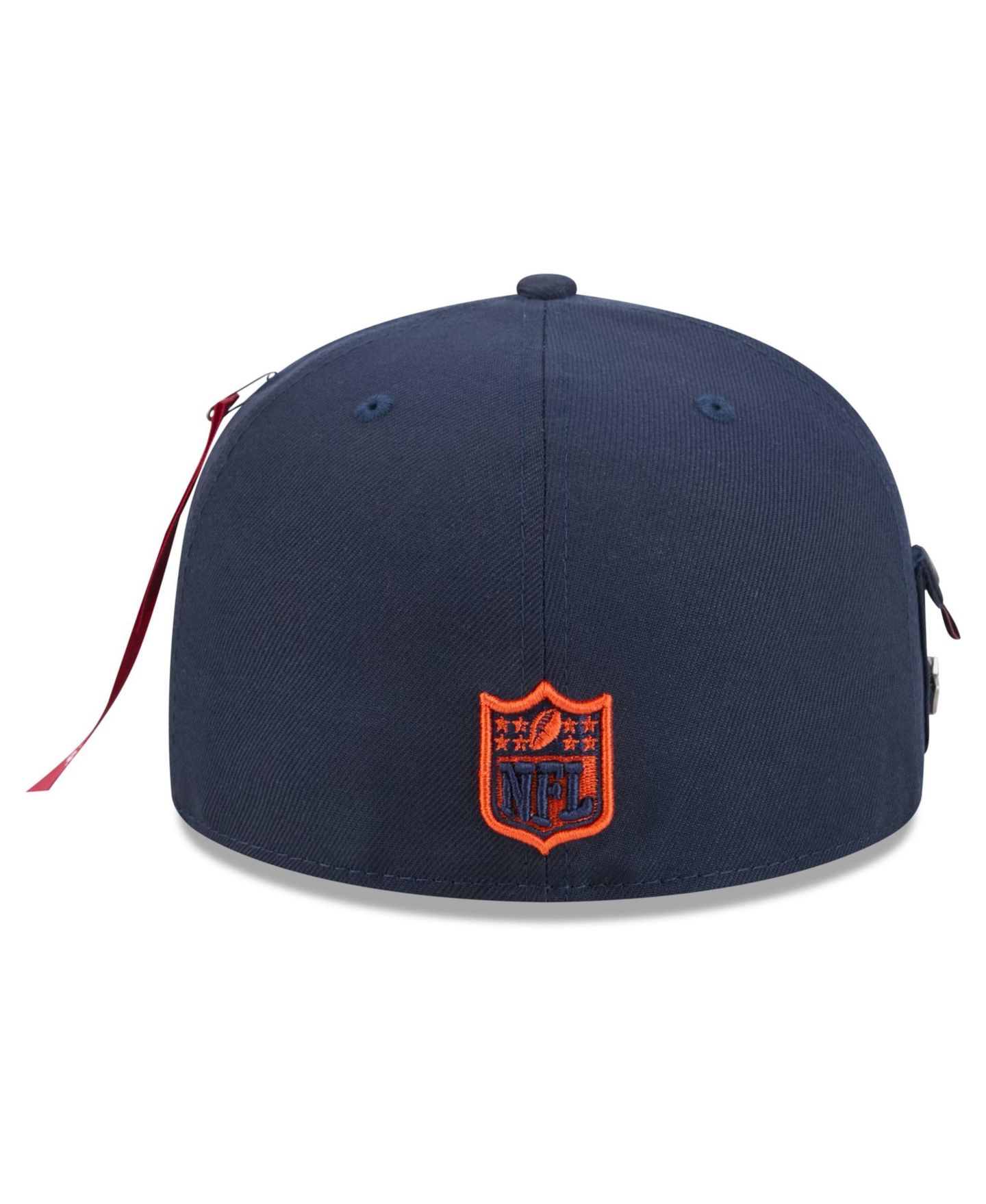 Мужская кепка New Era X Alpha Industries Navy Chicago Bears 59FIFTY Fitted Hat — фото 4