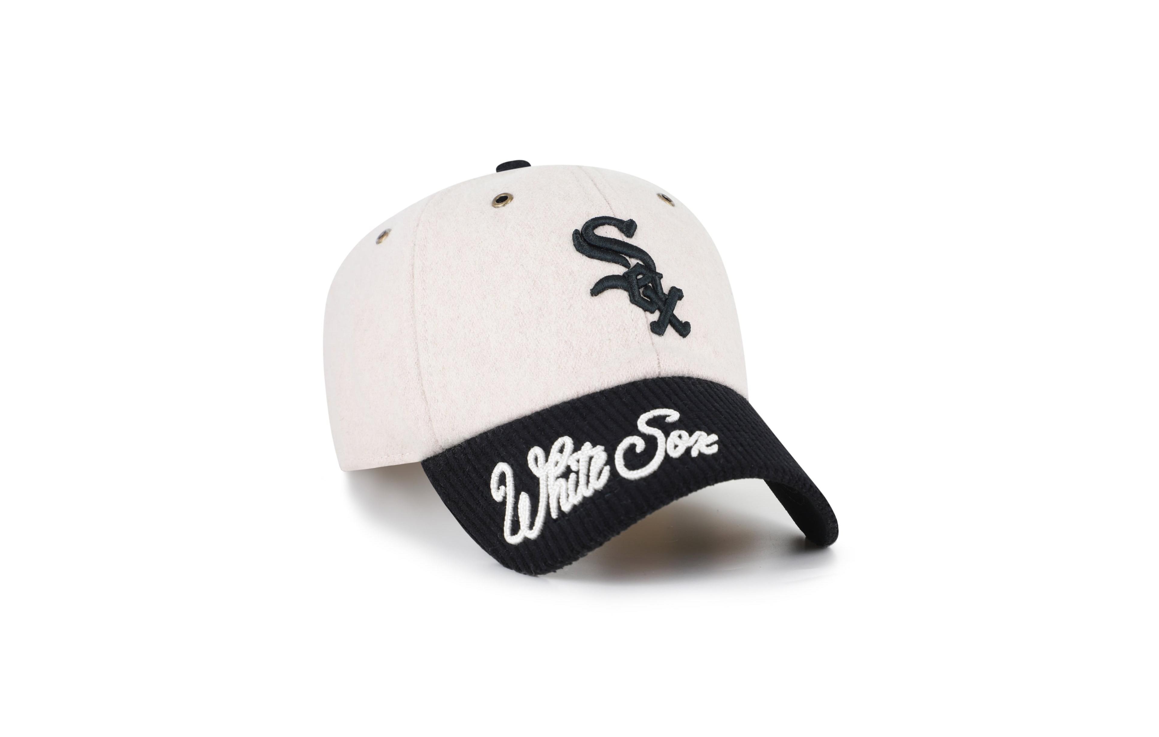 '47 Brand Women's Natural Chicago White Sox Rope Script Clean Up Adjustable Hat