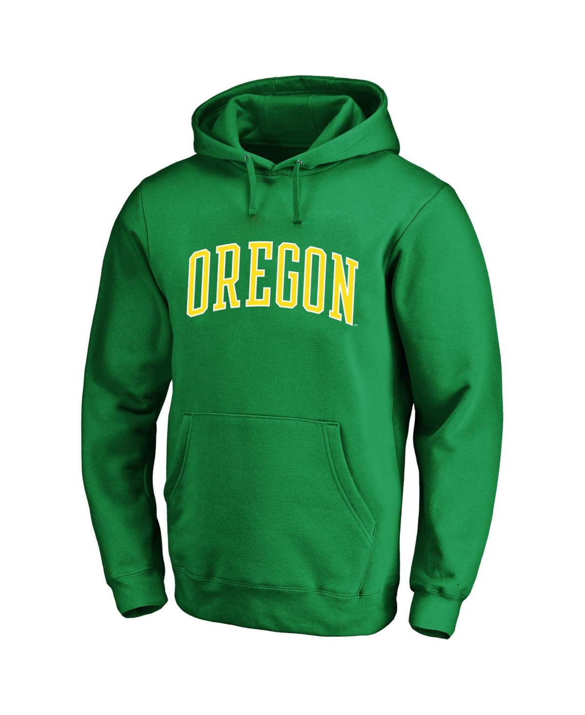Champion Men's Green Oregon Ducks Arch Over Tackle Twill Hoodie - Green