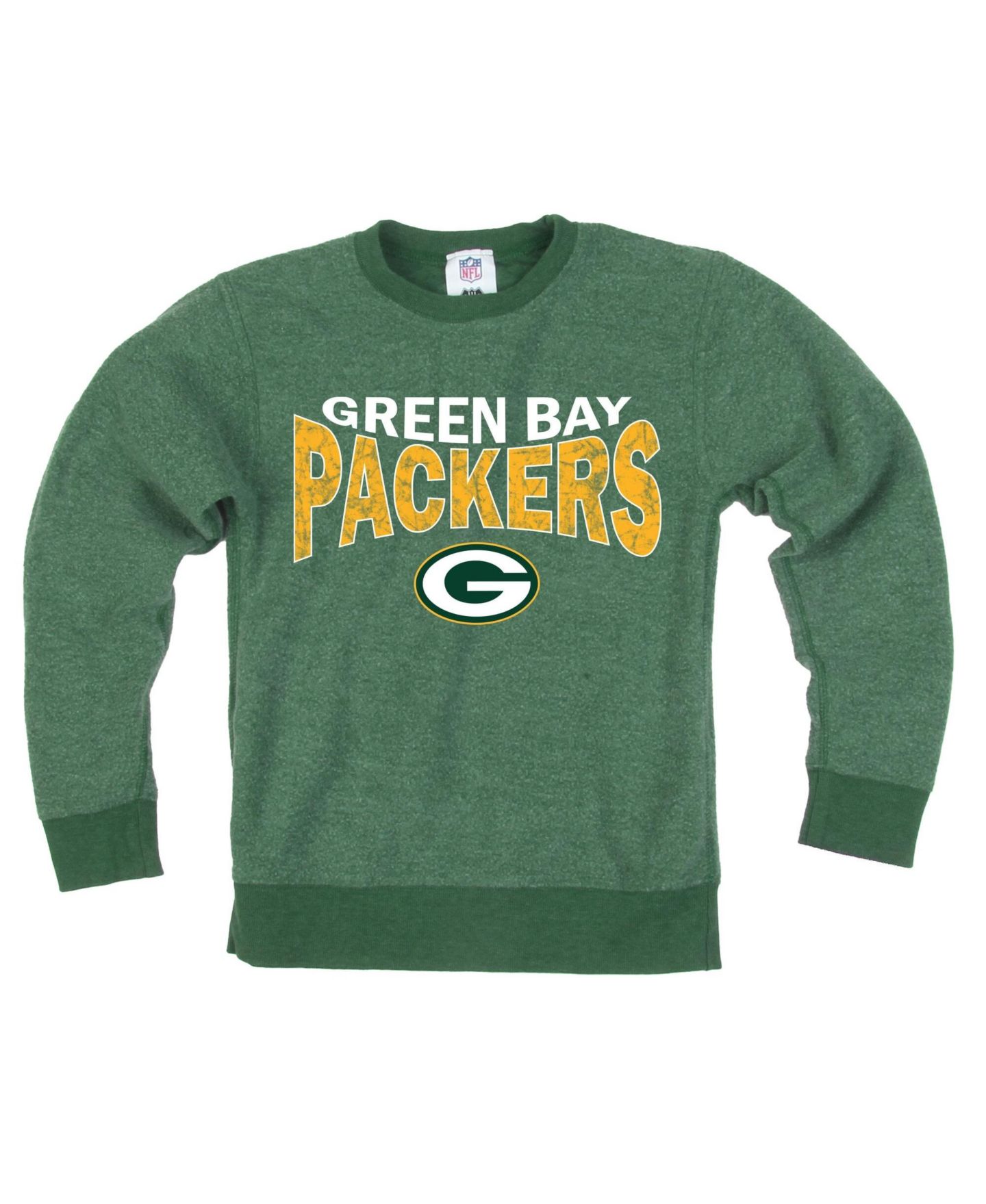 Детская толстовка Wes & Willy Green Bay Packers Reversible Fleece — фото 2