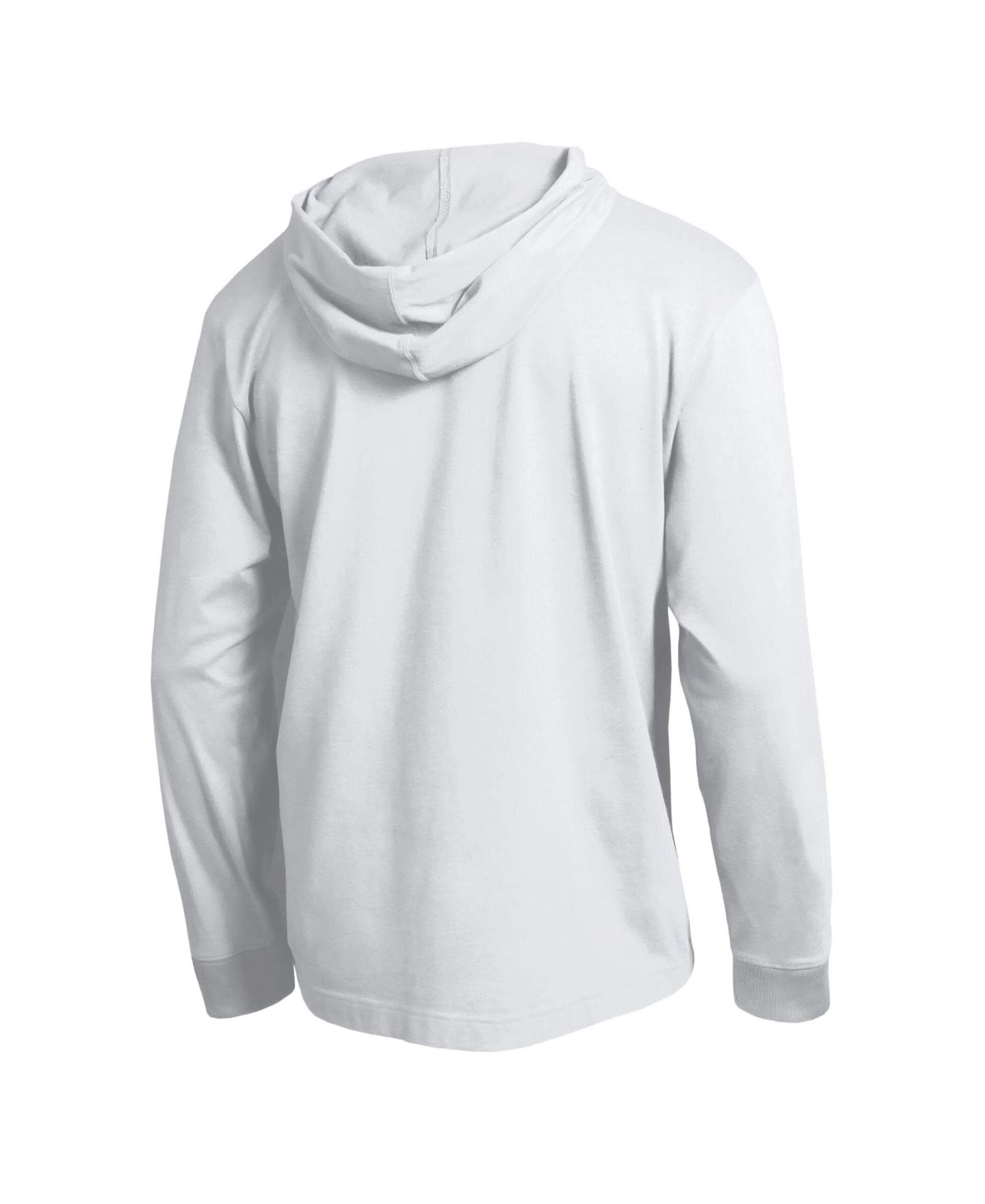 Мужская футболка Champion White Alabama Crimson Tide Operation Hat Trick Sleeve Line Hooded Long-Sleeve — фото 3