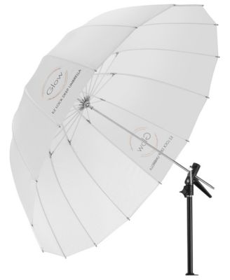 Easy Lock Medium Deep Translucent Fiberglass Umbrella (41")