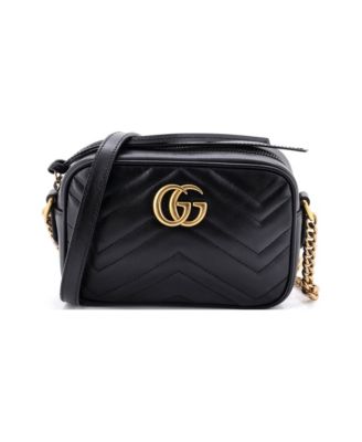 Mini GG Marmont Shoulder Bag Matelasse Leather