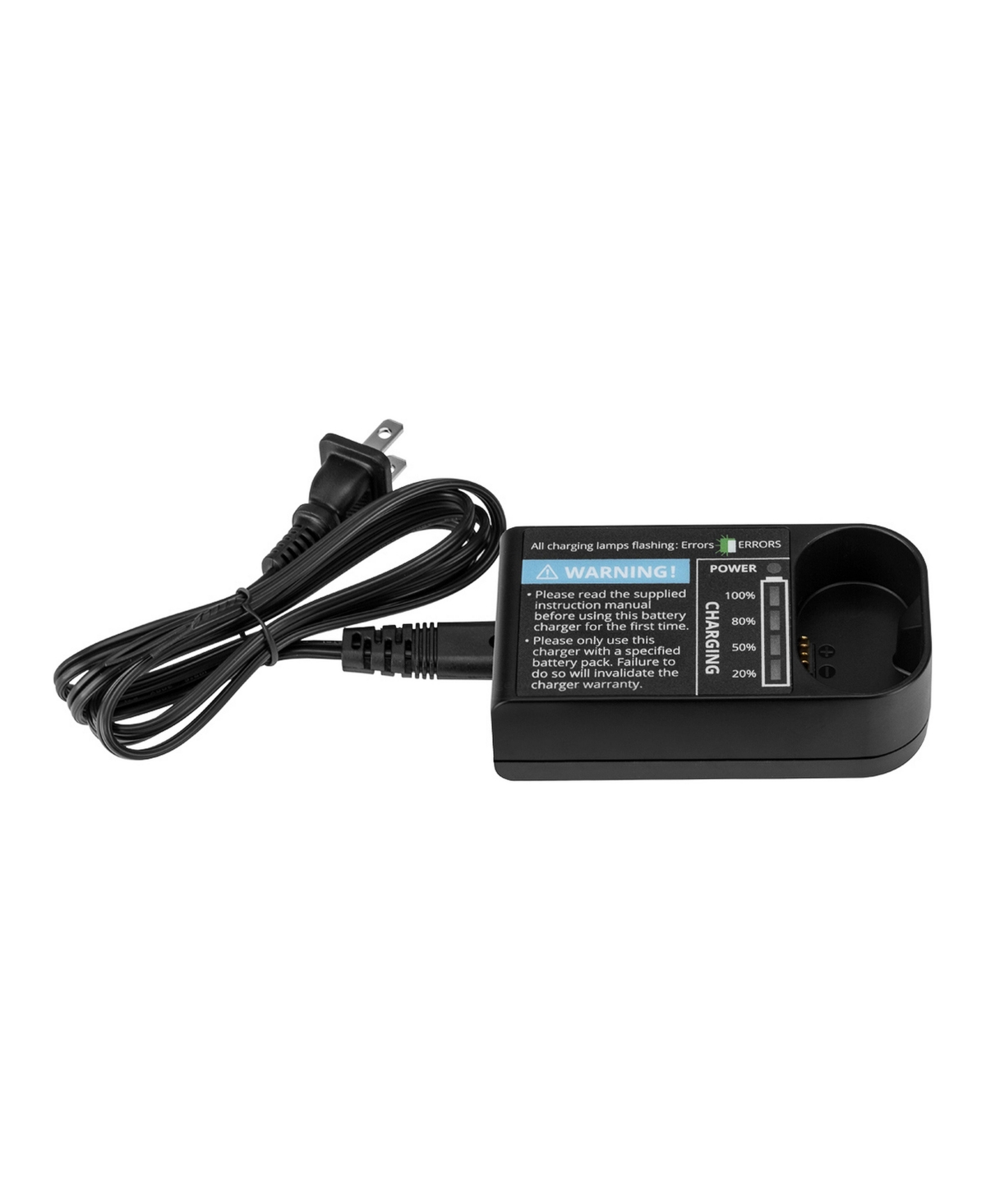 Flashpoint C20 Portable Battery Charger [Compatible with Zoom Li-ion Mini Battery]