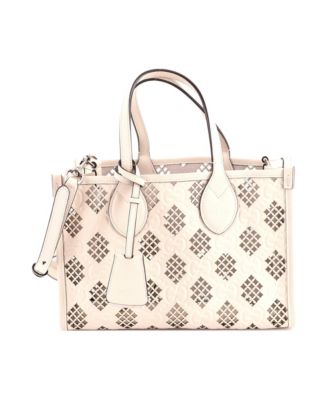 Small Convertible Tote GG Debossed Laser Cut Leather