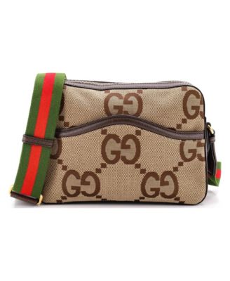 Messenger Bag Jumbo GG Canvas