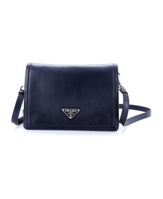 Small Full Flap Shoulder Bag Glace Calf