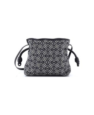 Mini Flamenco Knot Clutch Anagram Jacquard