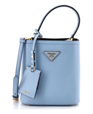 Small Panier Bucket Bag Saffiano Leather