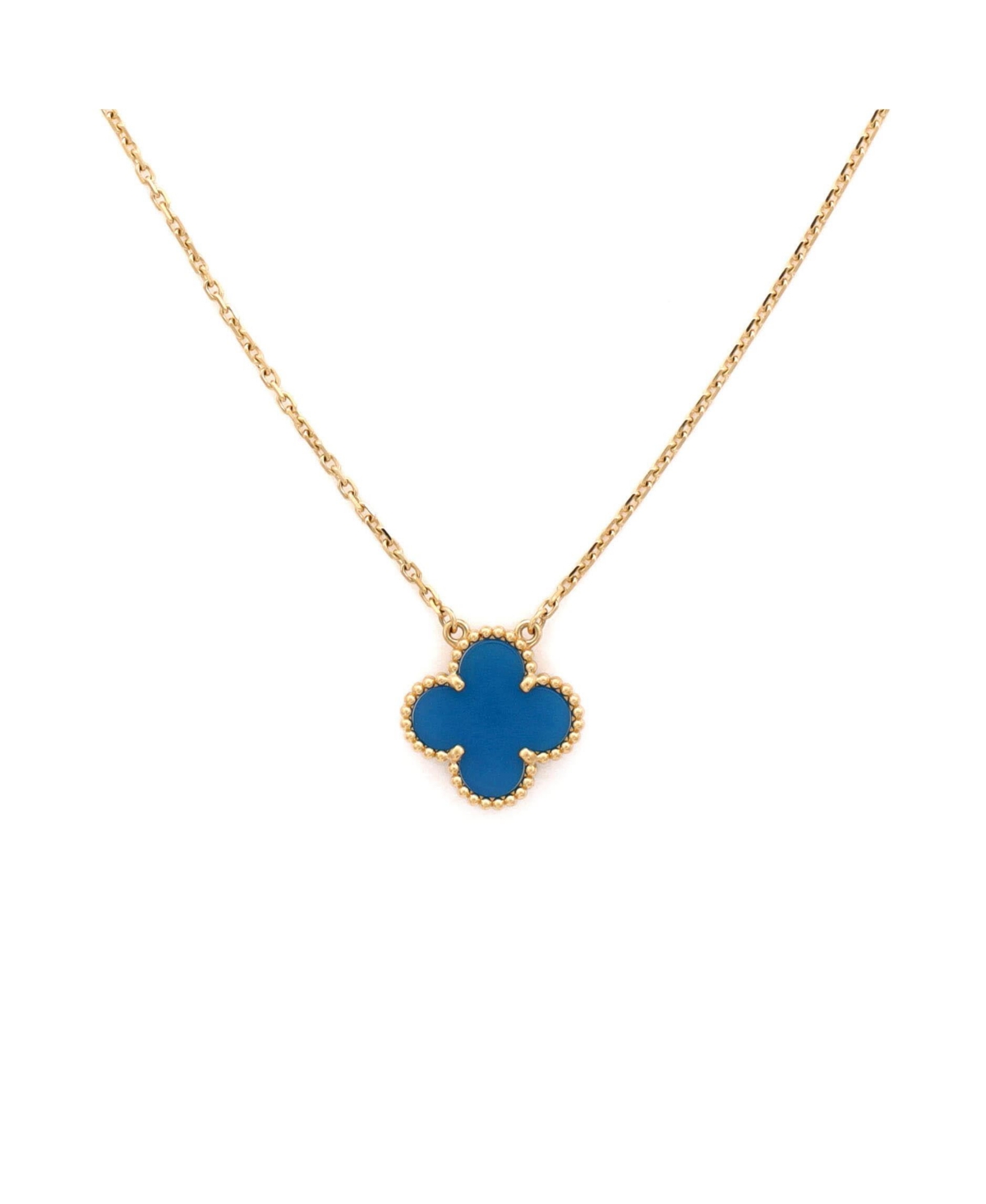 Pre-Owned Van Cleef & Arpels Vintage Alhambra Pendant Necklace - 18k yellow gold