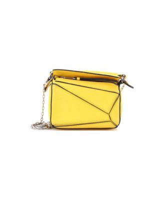 Nano Puzzle Bag Leather