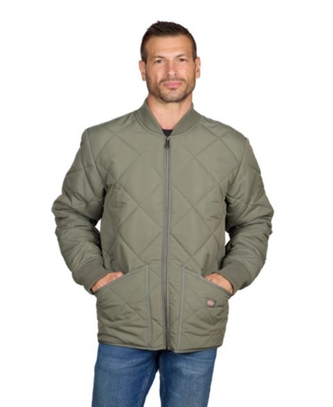 Мужская куртка Dickies Lightweight Diamond Quilted Regular-Fit, цвет: Basil