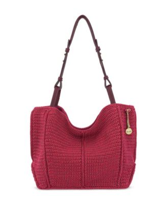 Los Feliz Hand-Crocheted Zipper Tote Handbag