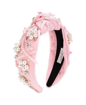 Girls (4-16) Bow and Bloom Gemstone Headband