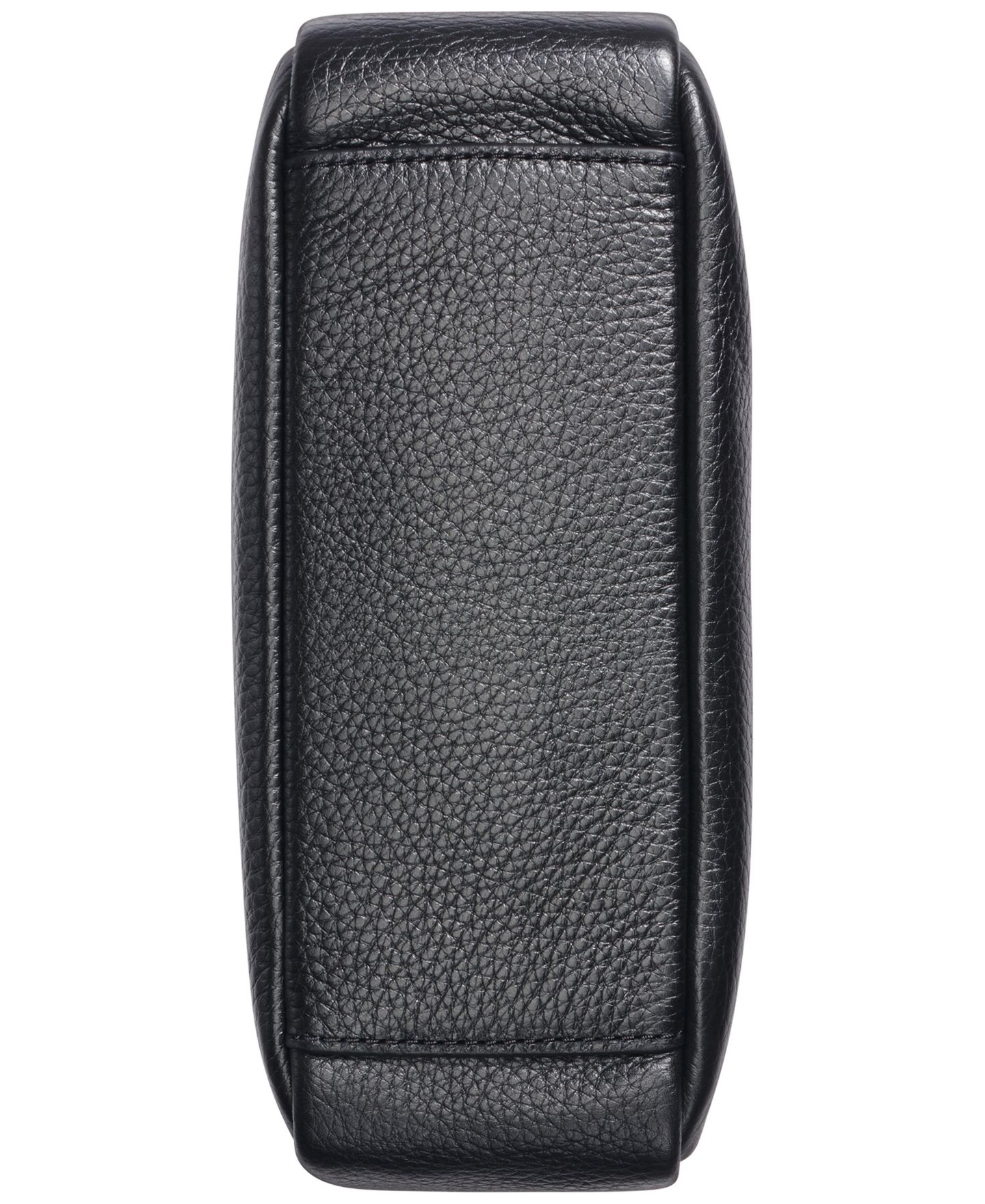 Женская сумка Donna Karan New York Amagansett Leather Adjustable Small Crossbody, цвет: Чёрный / Золотой — фото 9