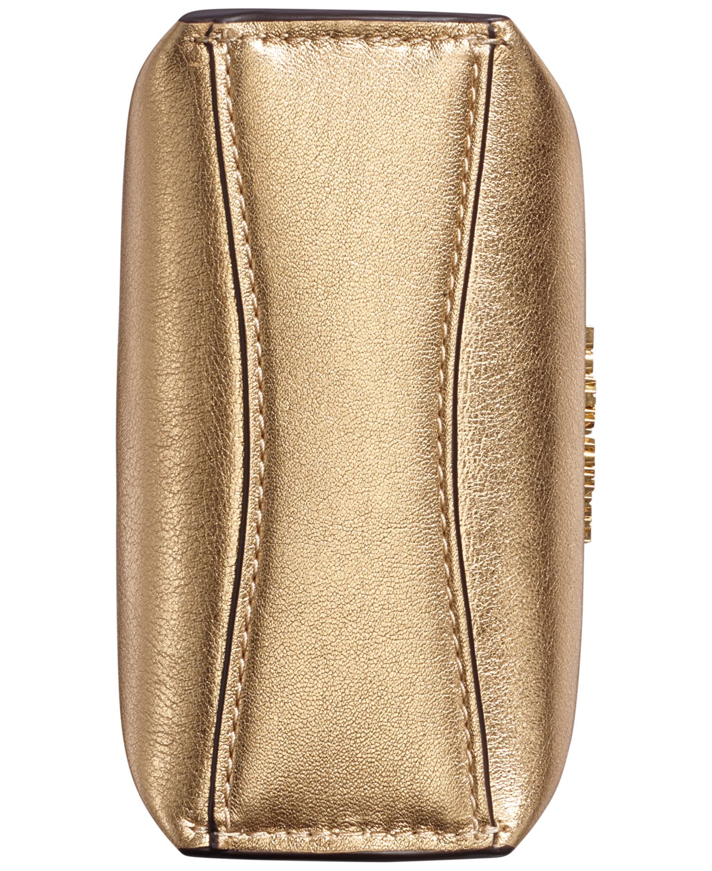 Женская сумка Donna Karan New York Bridgehampton North-South Leather Adjustable Mini Crossbody, цвет: Золотой — фото 9