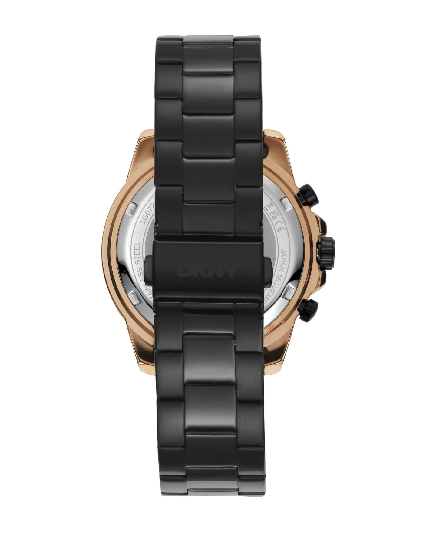 Мужские часы DKNY Quartz Stainless Steel Bracelet Watch, цвет: Розовый — фото 3