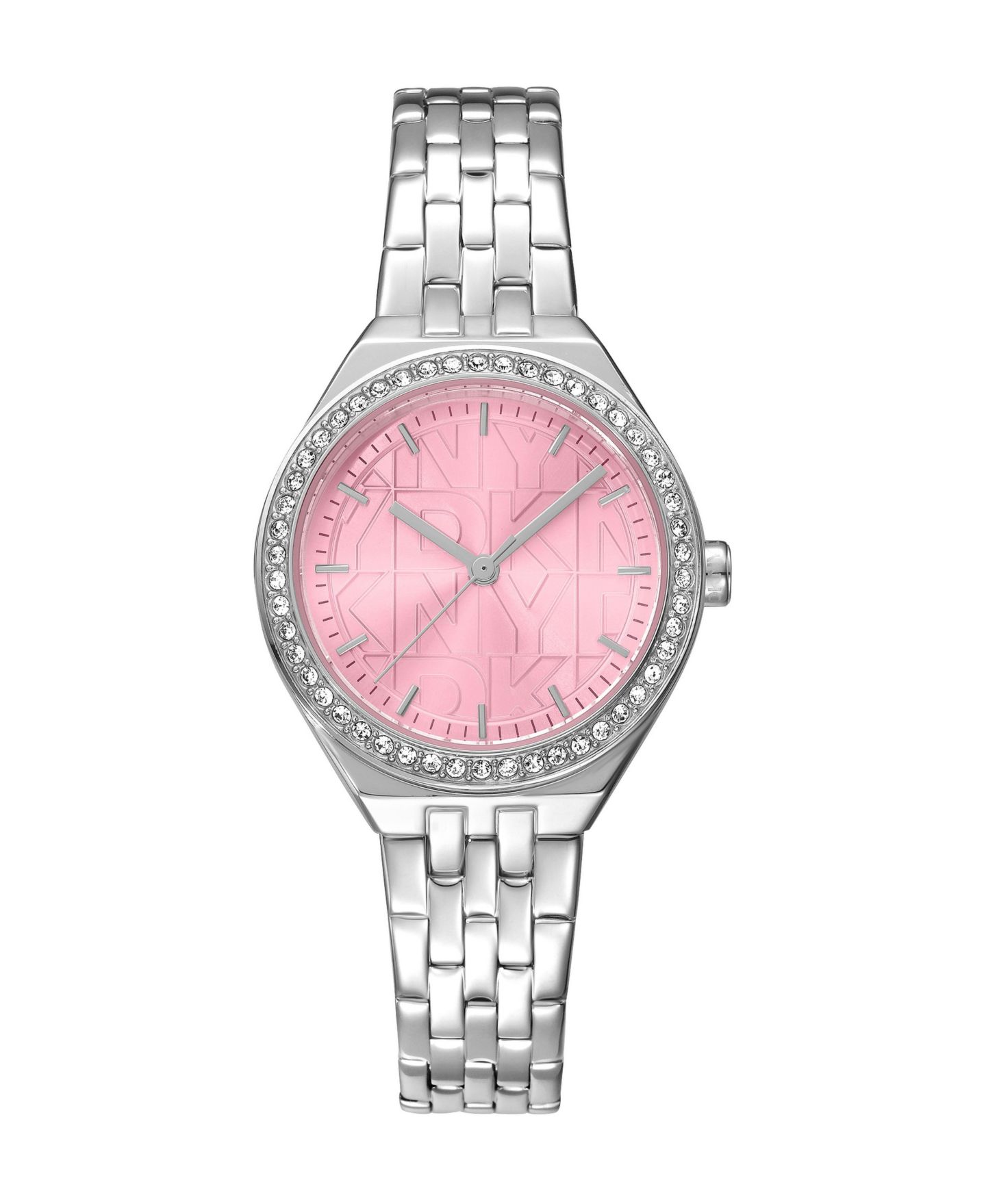 Женские часы DKNY Quartz Stainless Steel Bracelet Watch, цвет: Серебряный — фото 1
