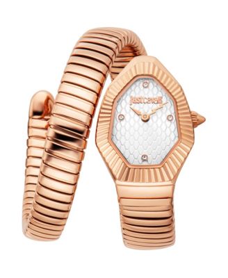 Women's Quartz Water Resistant Rose Gold Stainless Steel Bracelet Watch, 21.5 mm