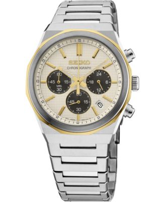 Men's Essentials Two-Tone Stainless Steel Bracelet Watch 40mm