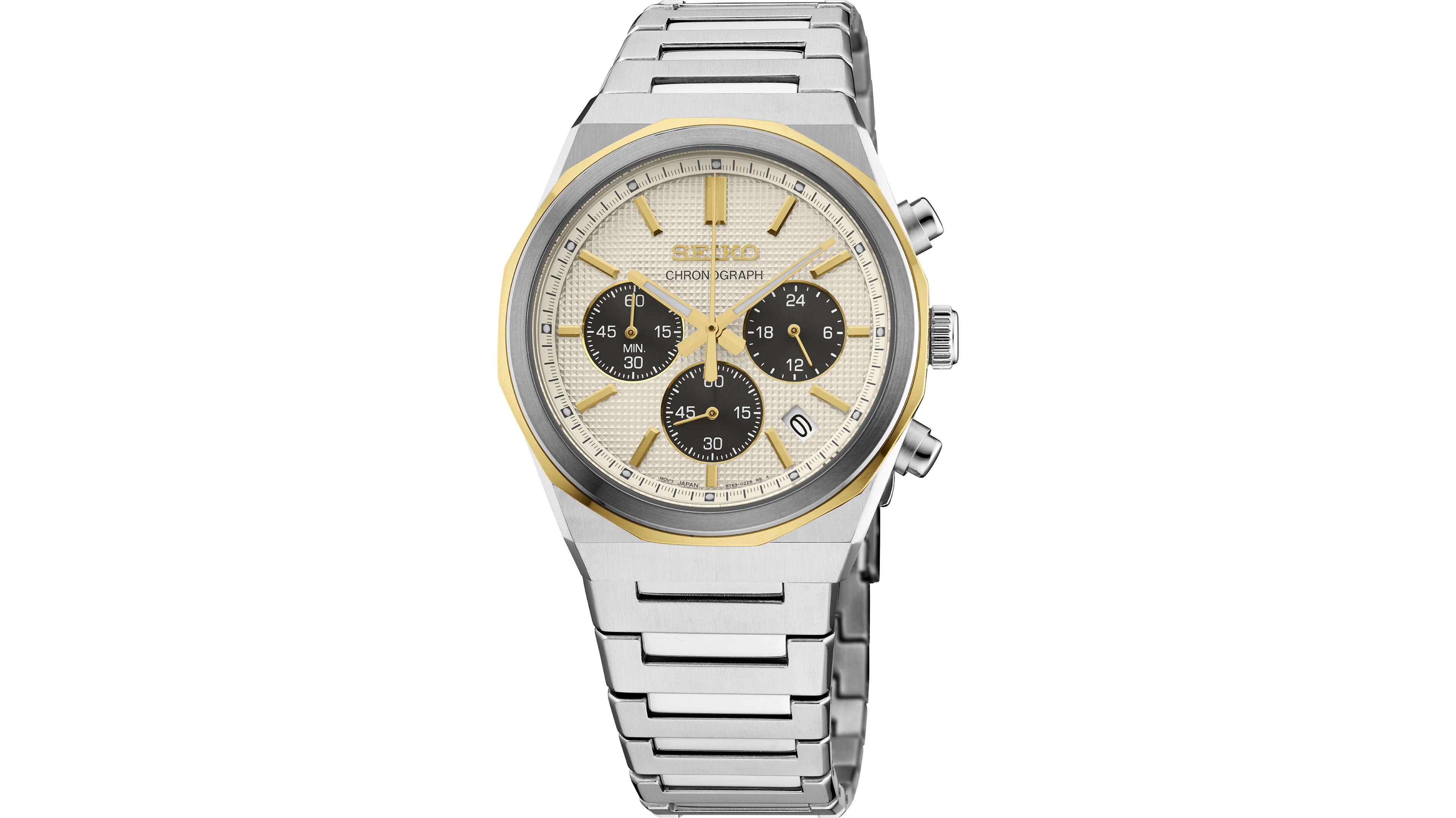 Seiko Men's Essentials Two-Tone Stainless Steel Bracelet Watch 40mm