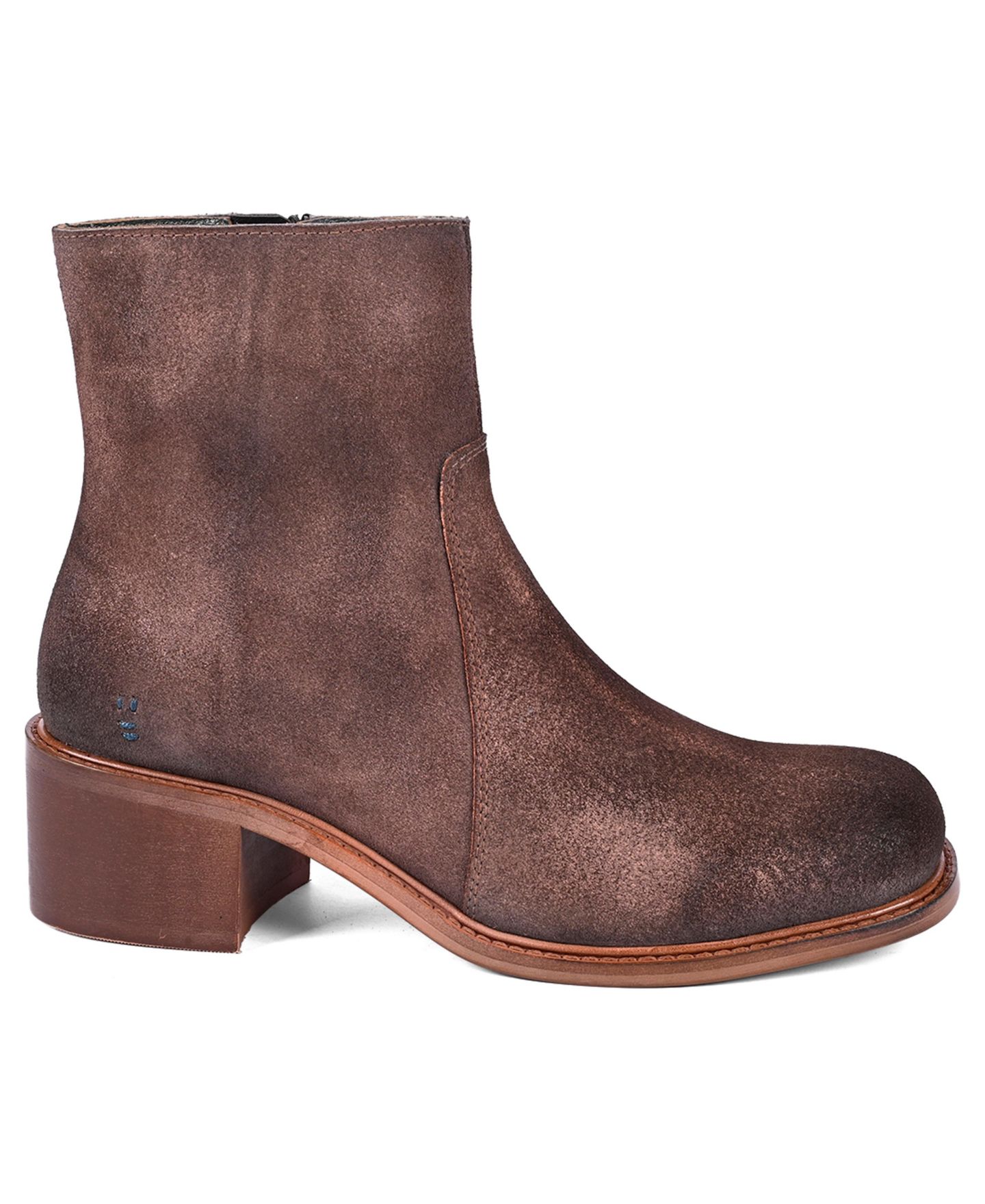 Женские ботинки Roan Notice Square-Toe Suede, цвет: Коричневый — фото 2