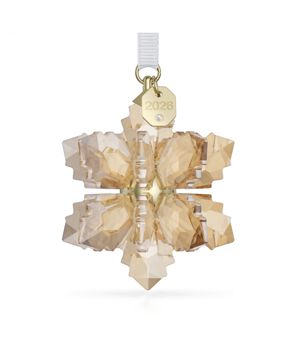 Swarovski Annual Edition Festive 3D Ornament 2026, Gold Tone