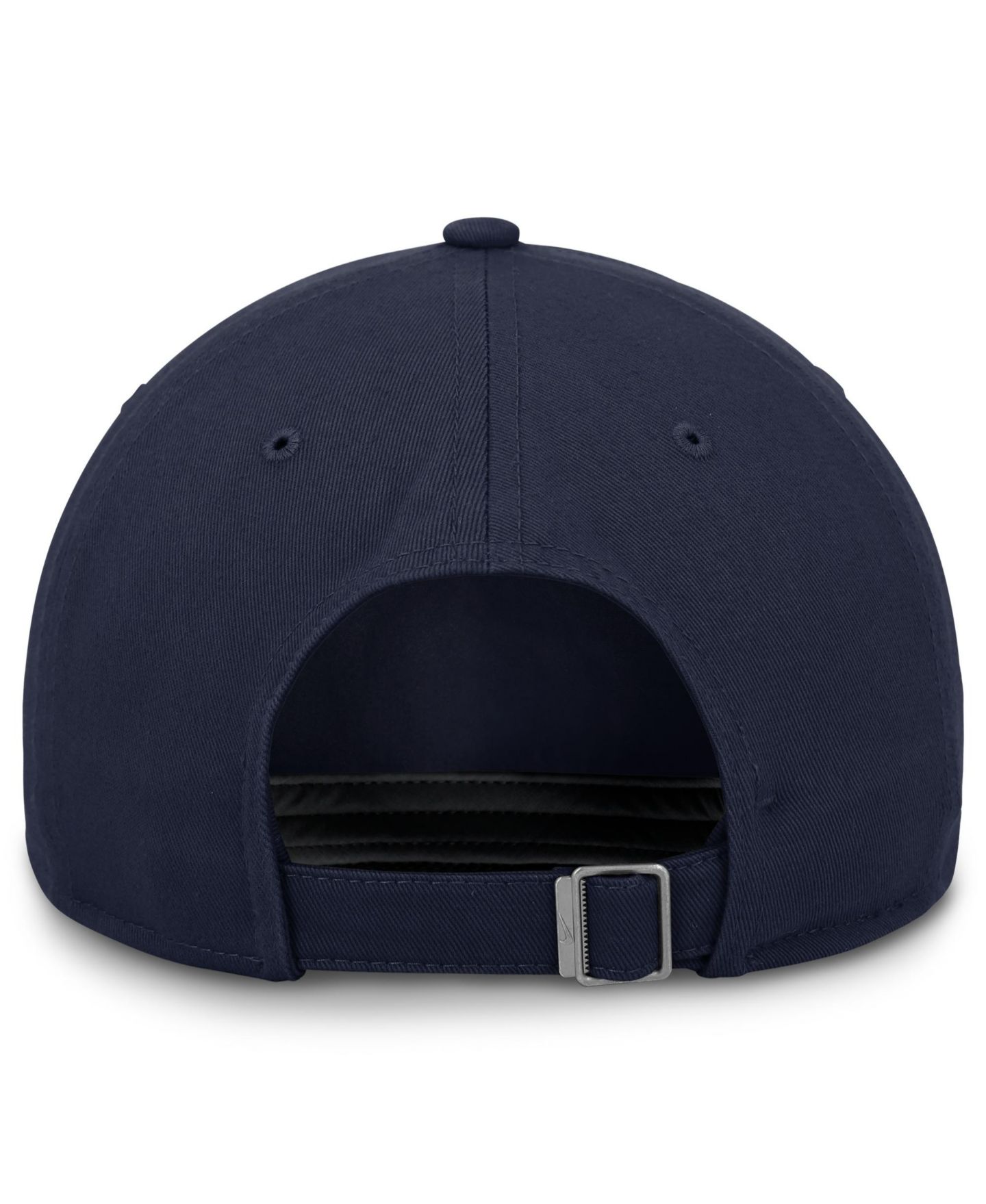 Мужская кепка Jordan Navy Michigan Wolverines Club Dri-FIT Adjustable Hat — фото 2