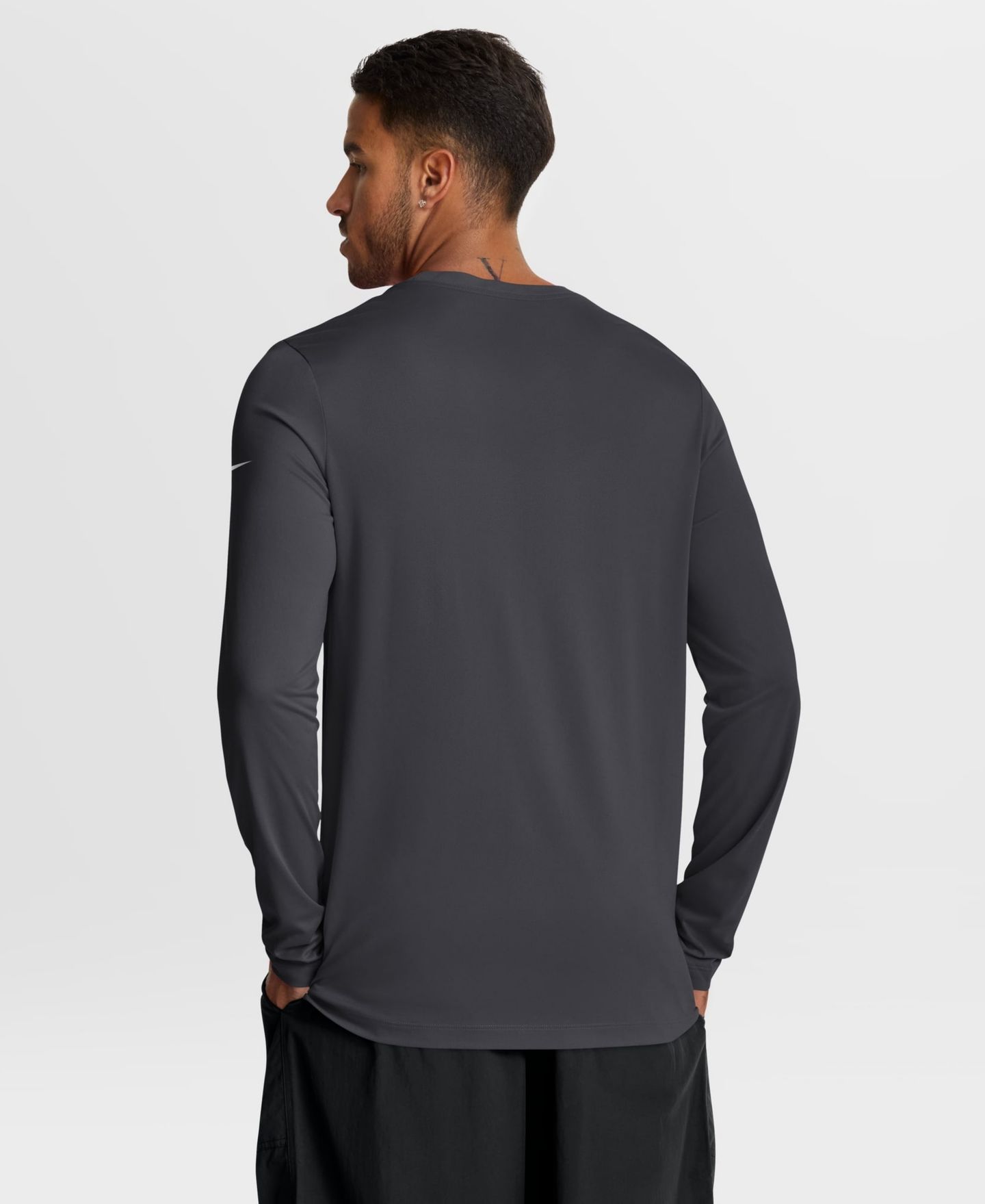 Мужская футболка Nike Anthracite Cleveland Browns Primetime Legend Icon Performance Long-Sleeve — фото 2