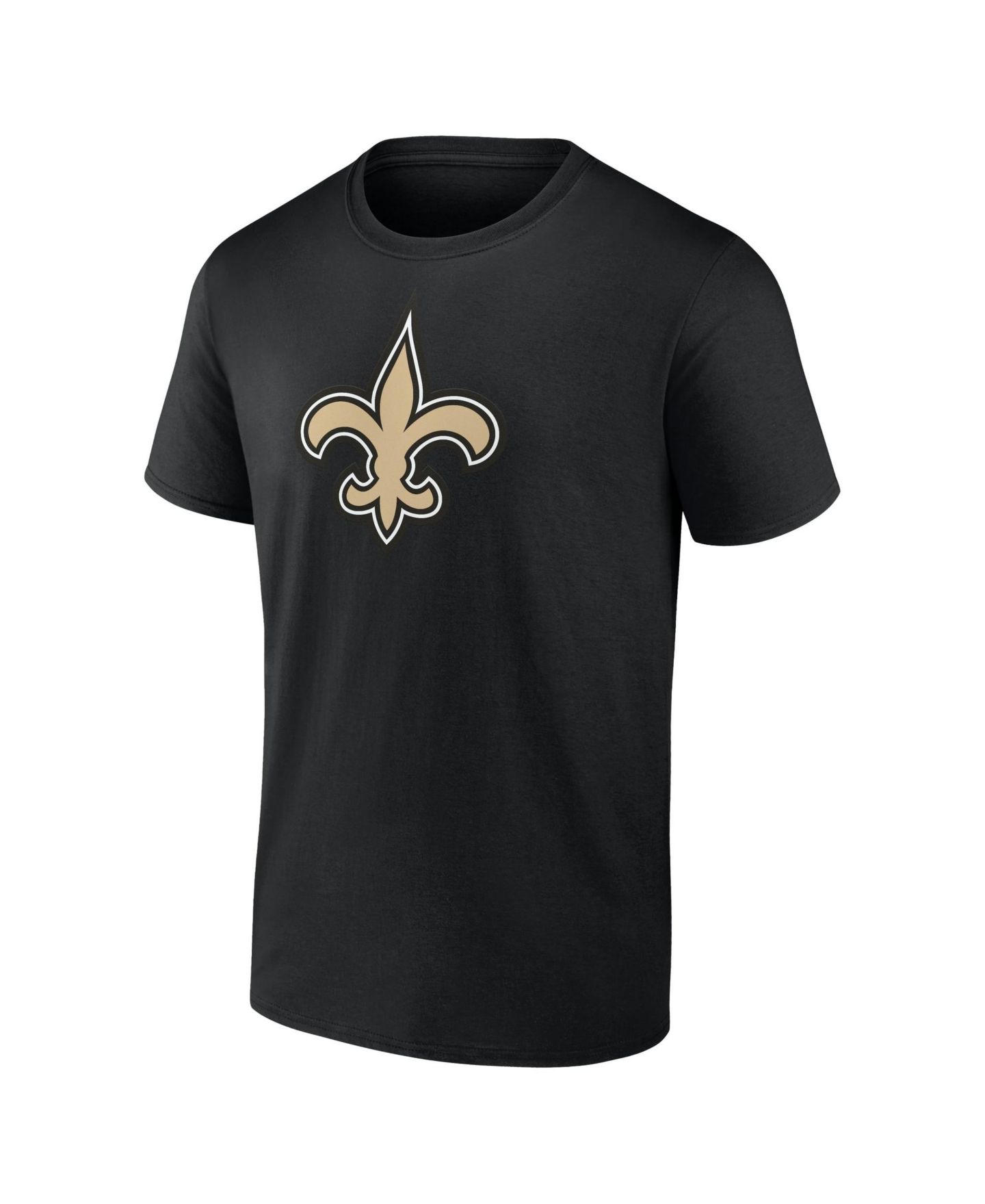 Мужская футболка Logo Athletic Black New Orleans Saints Primary Logo — фото 3